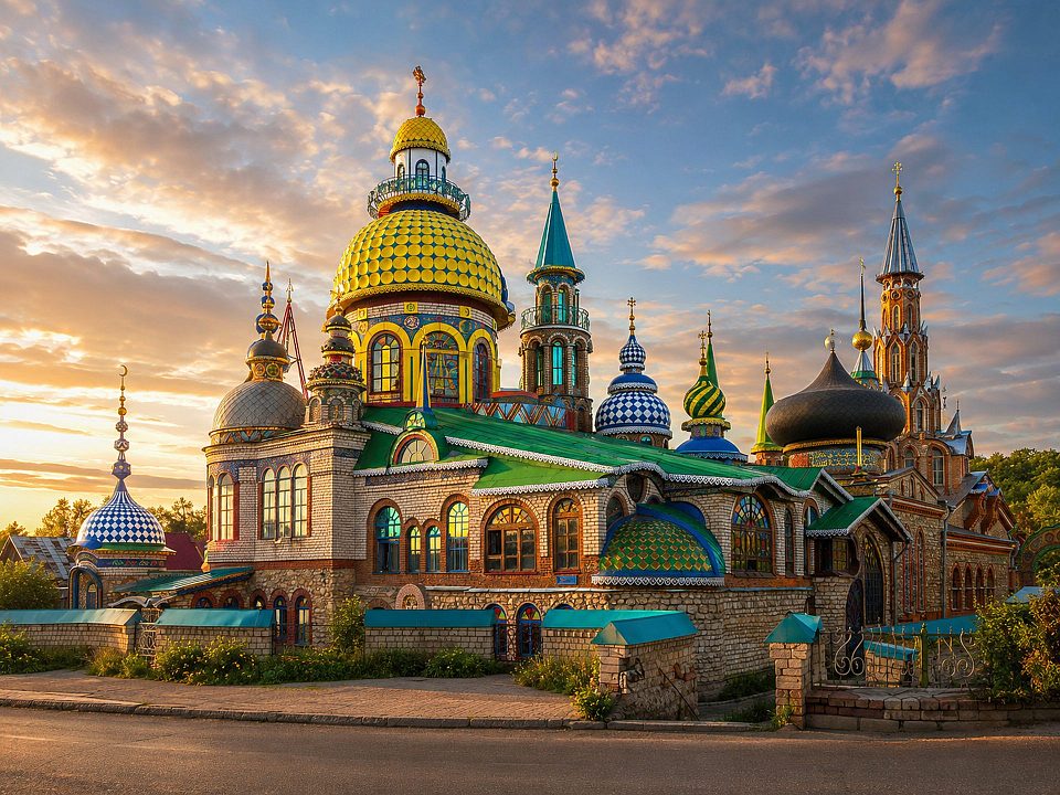 Экскурсия в Свияжск, Раифа,Вселенский Храм (автобус+теплоход) — фото 7